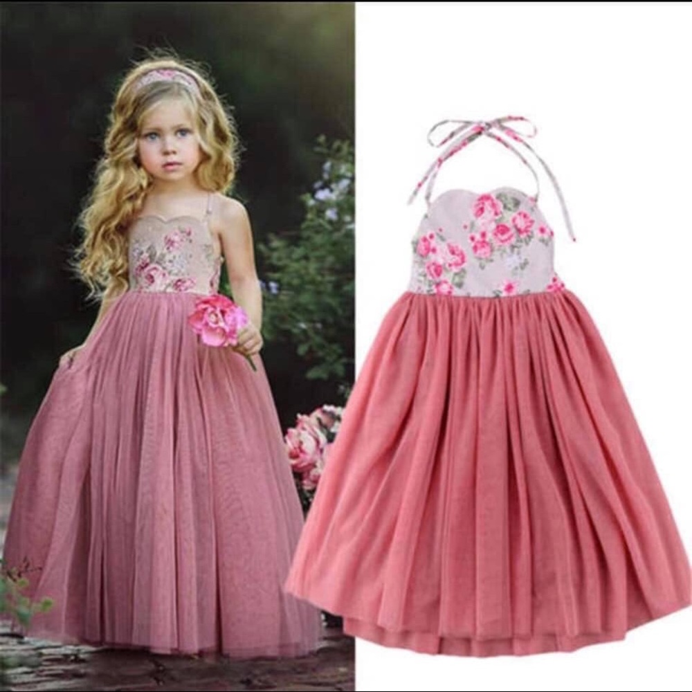 Tulle Floral Dress